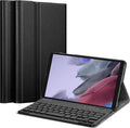 Keyboard Case for Samsung Galaxy Tab A7 Lite 8.7 Inch 2021 Model (SM-T220/T225/T227), Slim Lightweight Stand Cover with Magnetically Detachable Wireless Bluetooth Keyboard, Black